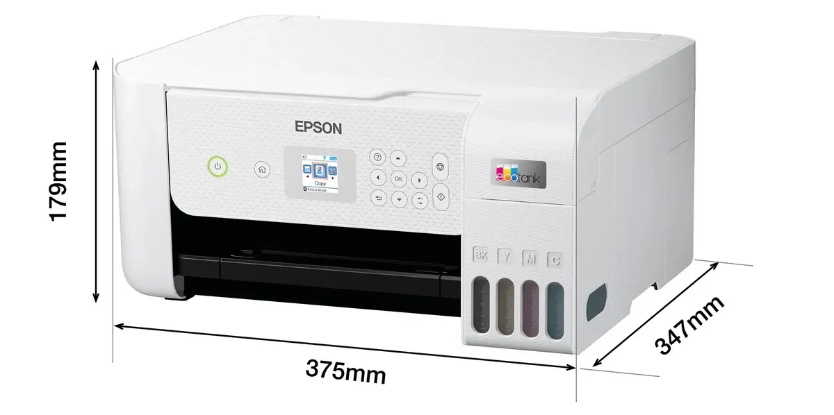 Epson EcoTank L3266 A4 ფერადი მულტიფუნქციური WiFi პრინტერი