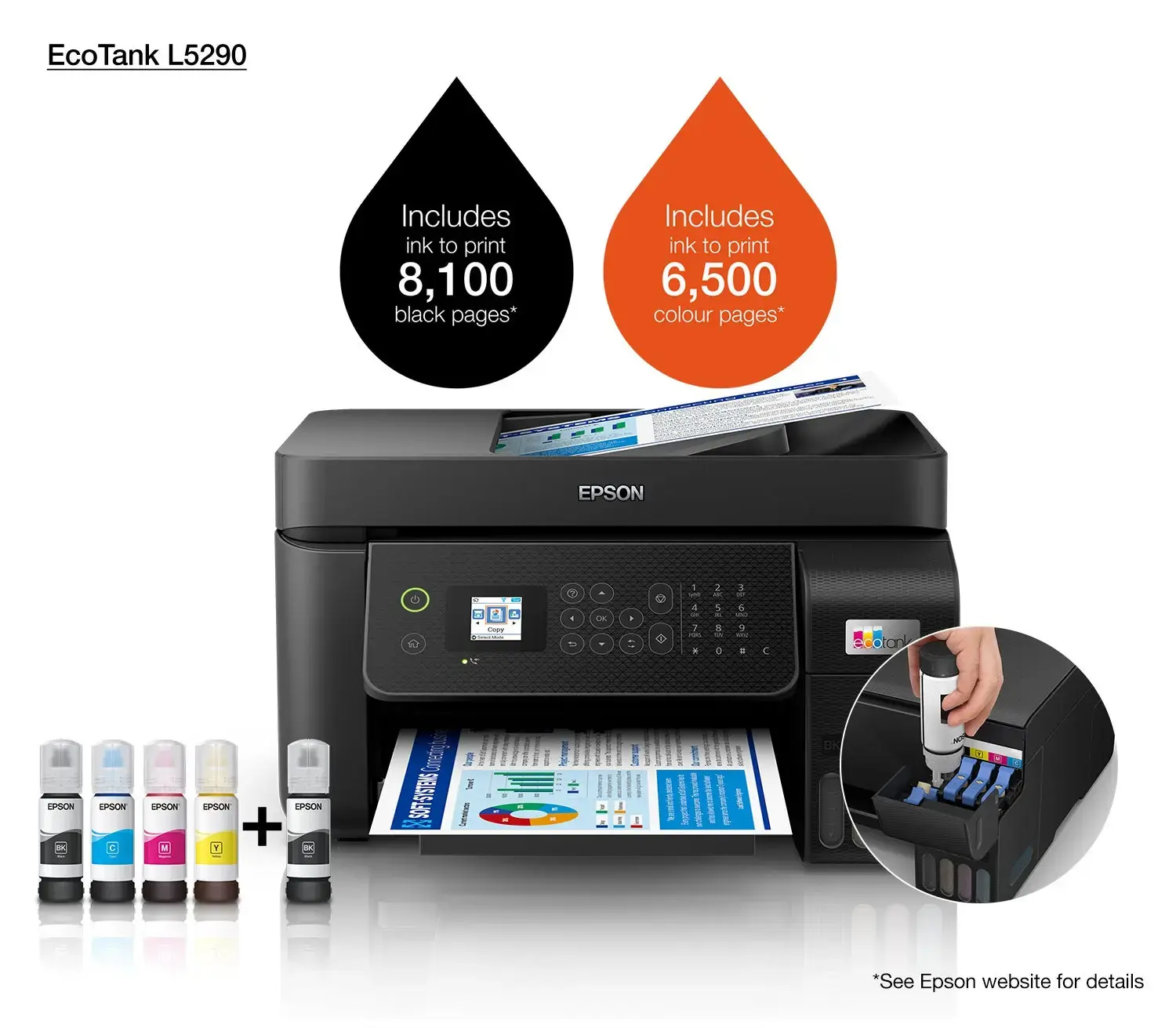Epson EcoTank L5290 All In One Printer A4