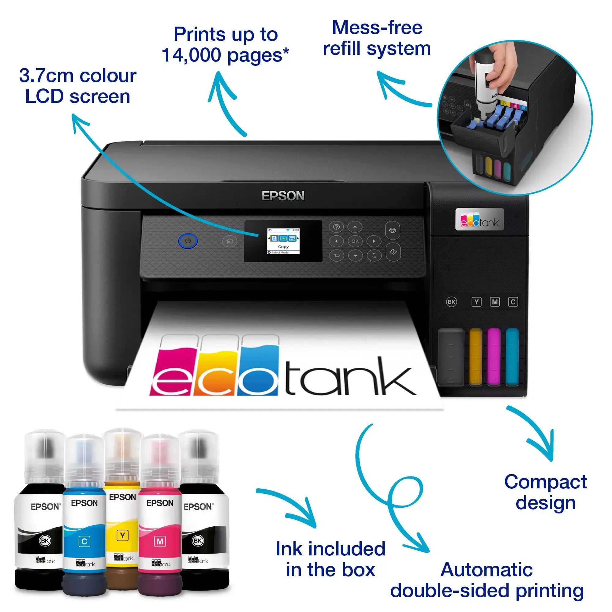 Epson EcoTank L4260 All In One Printer A4