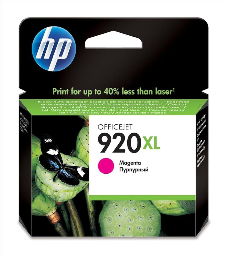 HP 920XL, Magenta Ink Cartridge CD973AE (High Yield)