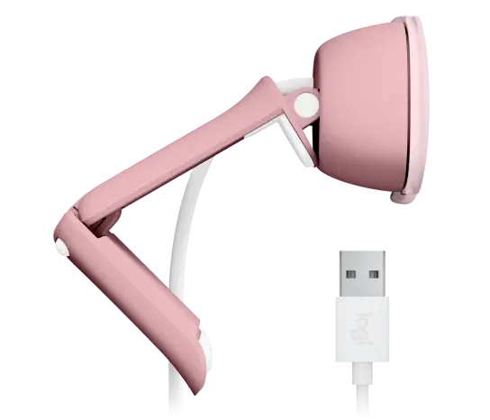 Logitech BRIO 100 Webcam ROSE