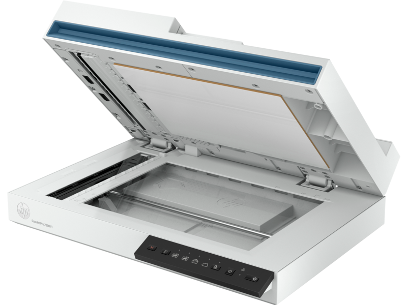 HP Scanner, 20G05A ScanJet Pro 2600 f1 Scanner Up to 25 ppm Optical Up to 600 dpi, Enhanced Up to 1200 dpi, Duplex ADF