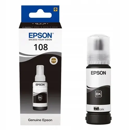 Epson 108 Black Ink Bottle C13T09C14A