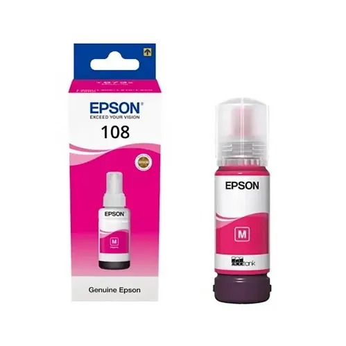 Epson 108 Magenta Ink Bottle C13T09C34A