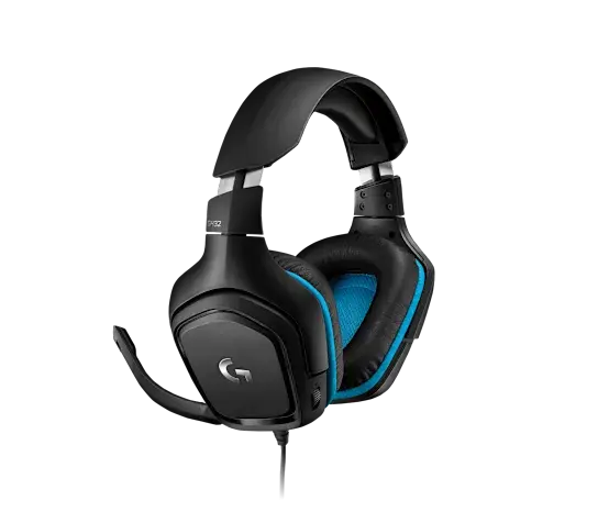 Logitech G432 Wired Gaming Headset Black