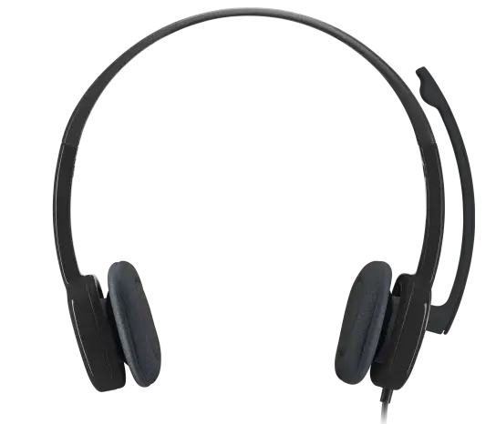 Logitech H151 Stereo Headset Black