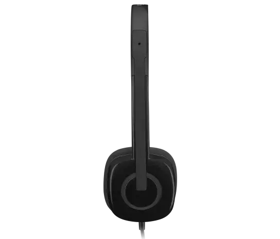 Logitech H151 Stereo Headset Black