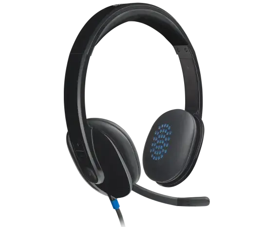 Logitech H540 USB Headset Black