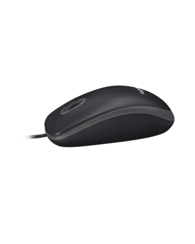Logitech B100 Mouse, Black