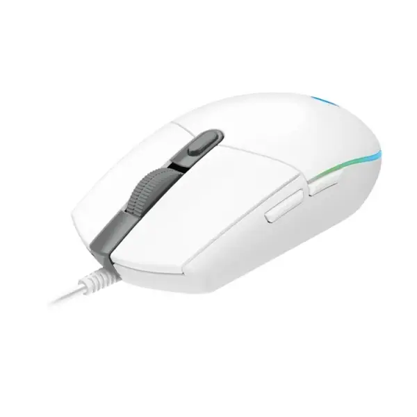 Logitech G203 Mouse, (RGB) White