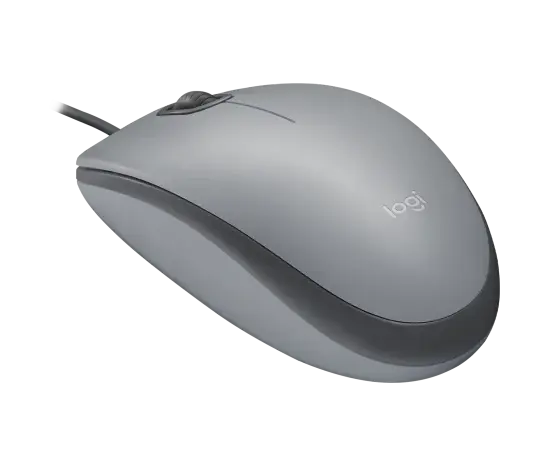 Logitech M110 Mouse, Gray