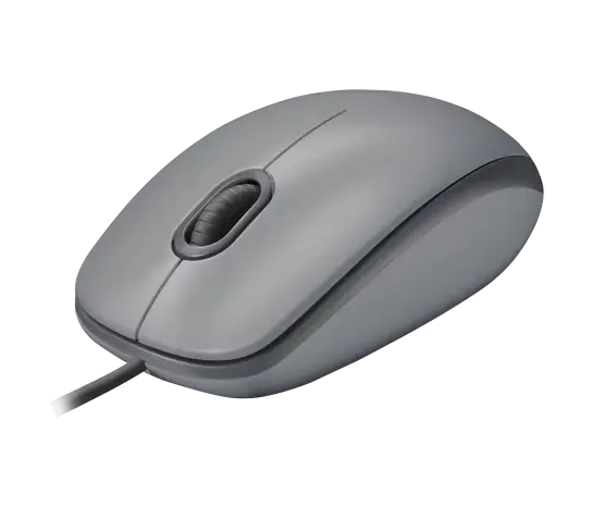 Logitech M110 Mouse, Gray