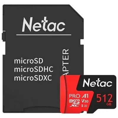 NETAC P500 Extreme Pro, 512GB, Memory Card
