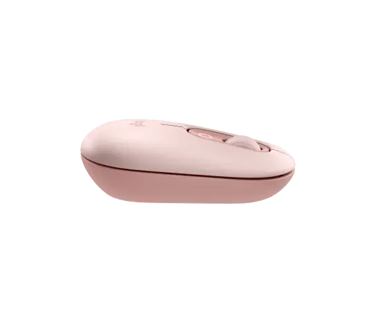 Logitech POP Icon Keyboard, + Mouse (Combo) Rose & Off White