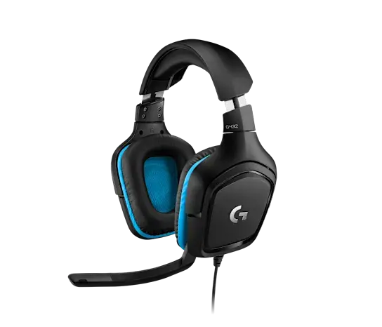 Logitech G432 Wired Gaming Headset Black
