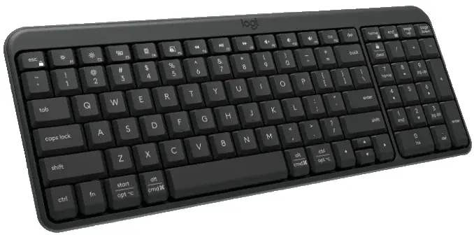 Logitech K250 Keyboard, Graphite