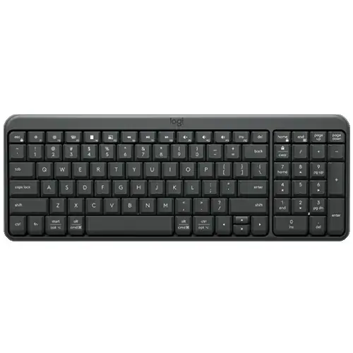 Logitech K250 Keyboard, Graphite