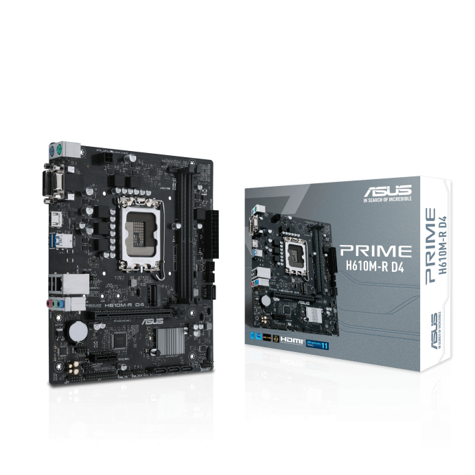 ASUS PRIME H610M-R D4-SI