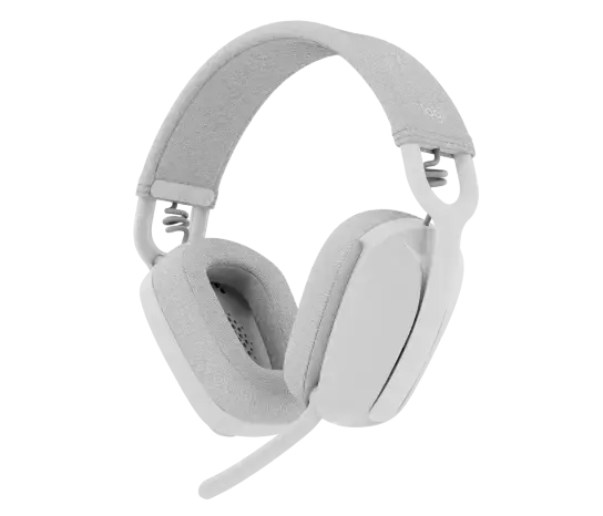 Logitech ZONE VIBE 100, Wireless Headphone White
