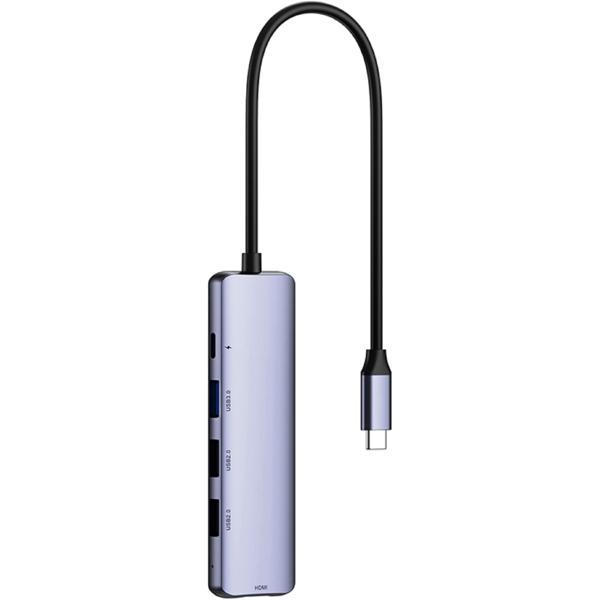 NETAC WF13 USB Adapter, Type-C to USB3.0+USB2.0*2+100W PD+HDMI