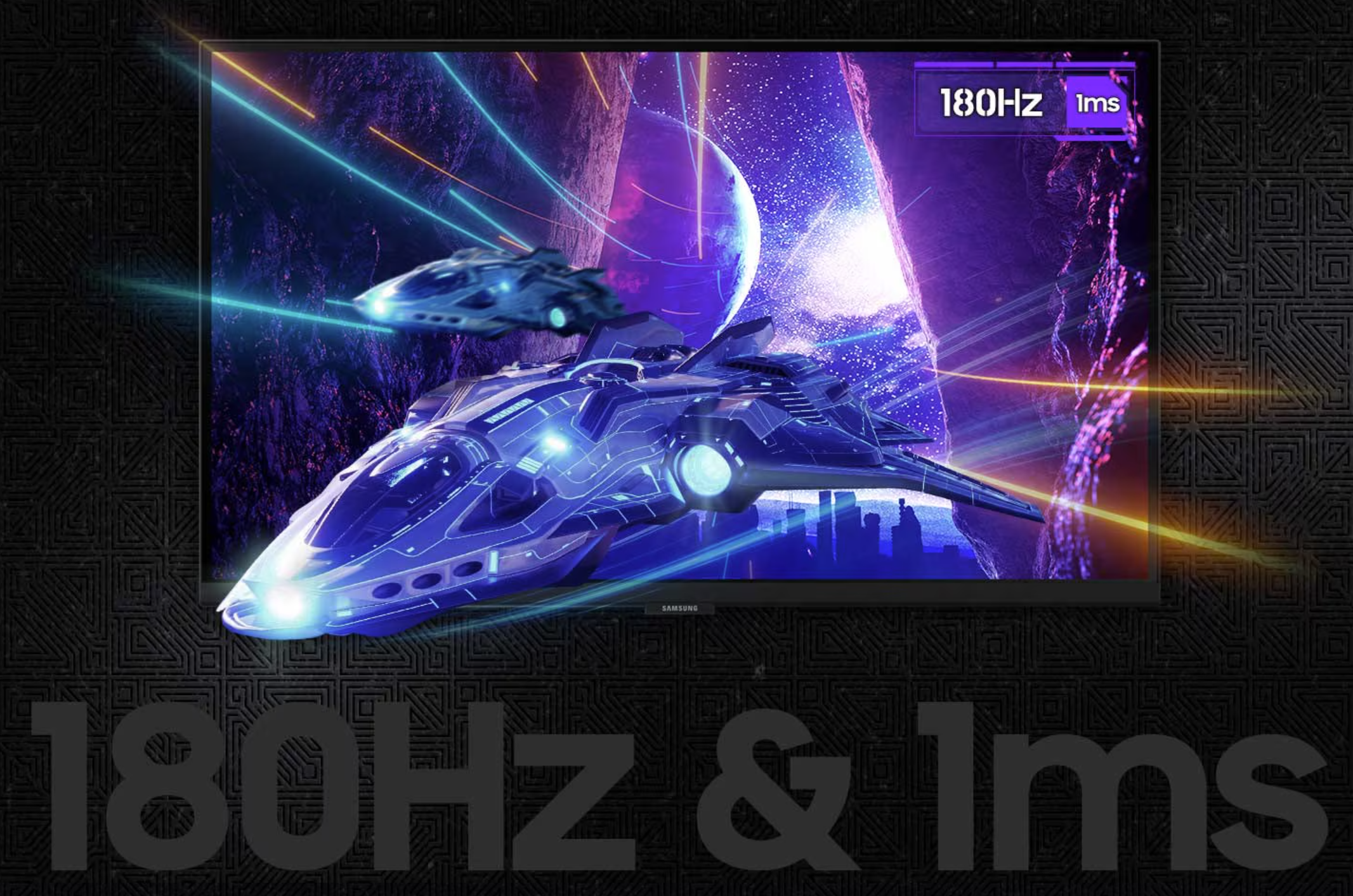Samsung 32" Odyssey G5 G50D QHD 180Hz Gaming Monitor