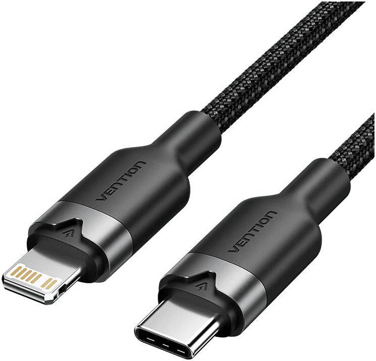 Vention LALBH USB 2.0 Type-C Male to Lightning Male 3A Cable Aluminum Alloy Type 2M