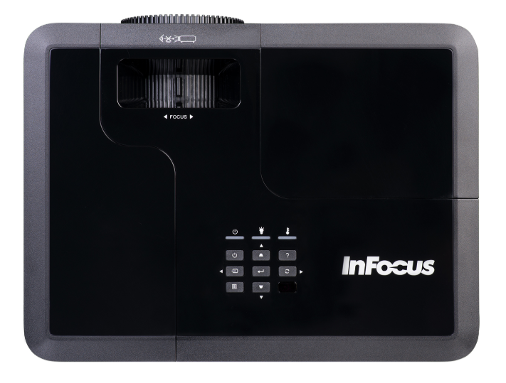 IN2138HD Infocus PROJECTOR, DLP,0.65”S600, 1920x1080,16:9, 4500L, TechStation,2xHDMI, VGA, RJ45, USB,2x3.5 mm, Black