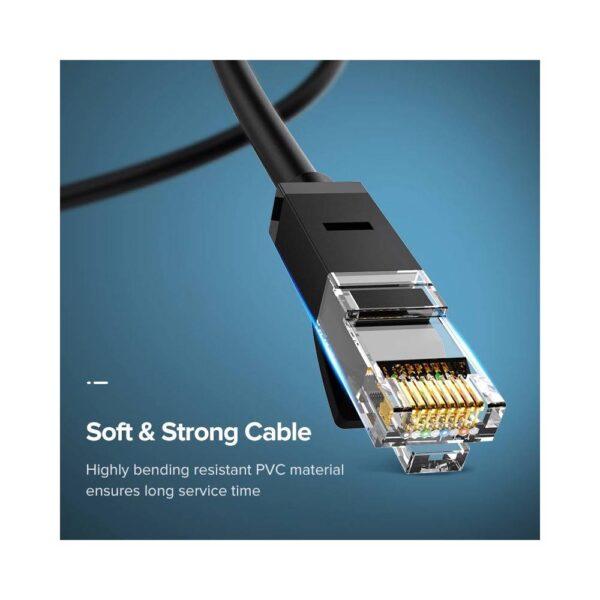 NW102 UGREEN (20164) Cat 6 UTP Lan Cable 10m (Black)