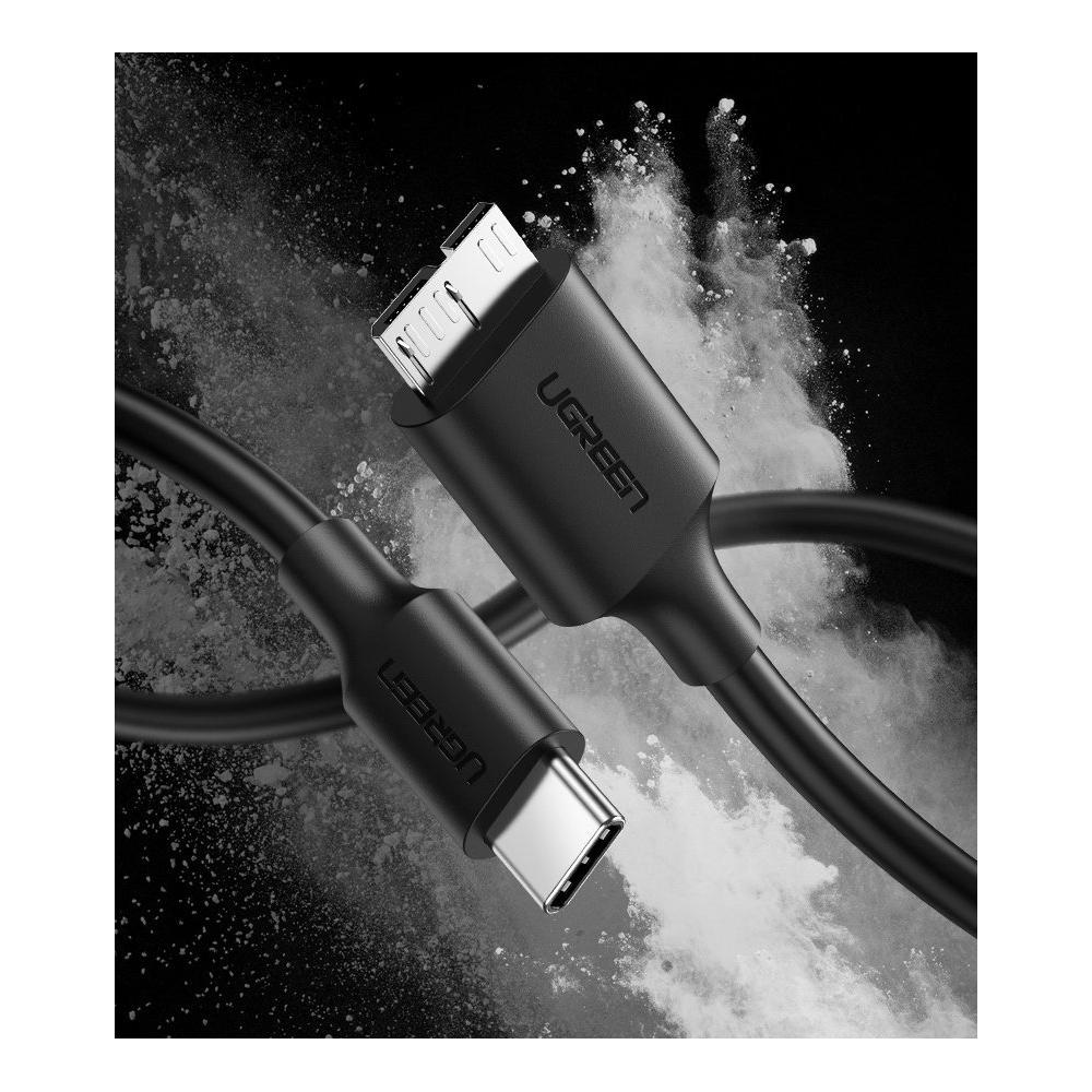 US312 UGREEN (20103)USB-C to Micro B Cable M/M (Black) 1m