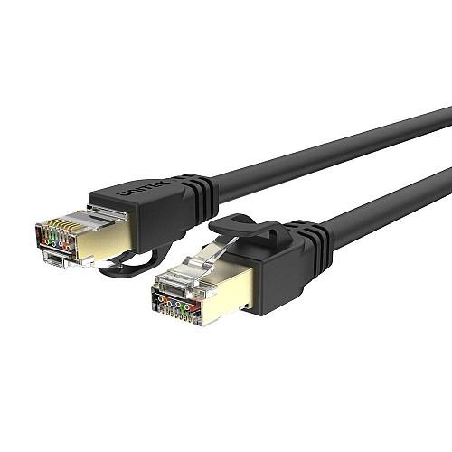 Unitek C1811EBK Patch Panel, CAT 7 Network Cable 3M