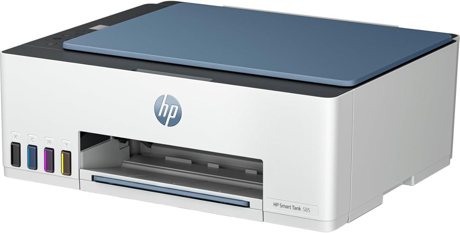 HP Smart Tank 585 A4 ფერადი მულტიფუნქციური WiFi პრინტერი