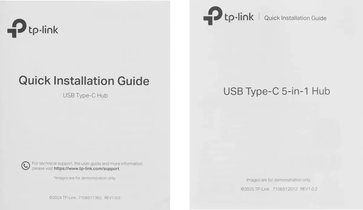 UH5020C, TPLINK, Type C Adapter, USB Type-C 5 in 1 Hub, 4K@60Hz HDMI, 100W PD, 1× USB-C Data Port, 2× USB-A Data Ports