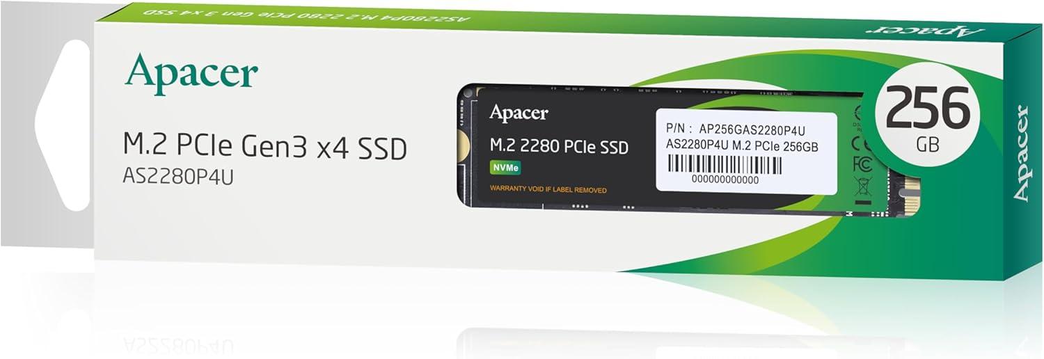 Apacer M2 SSD, AS2280P4U M.2 PCIe 512GB, Standard(Single)