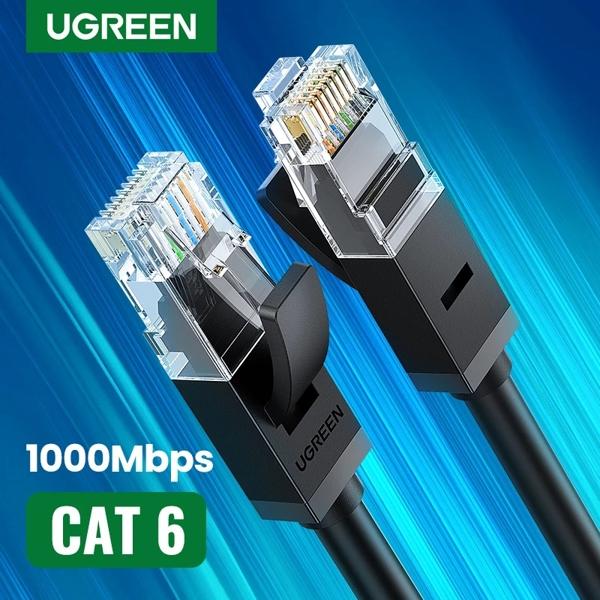 NW102 UGREEN (20162) Cat 6 UTP Lan Cable 5m (Black)