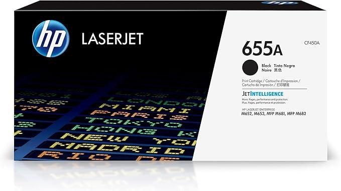 655A HP Toner Cartridge, Black CF450A