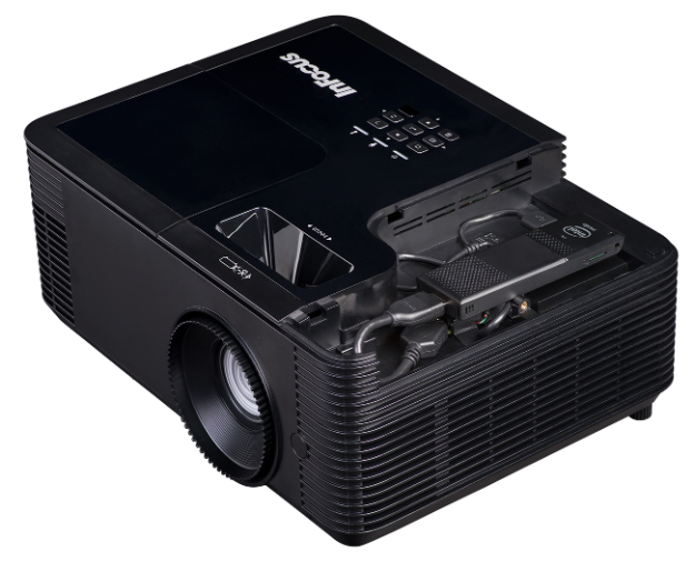 IN2138HD Infocus PROJECTOR, DLP,0.65”S600, 1920x1080,16:9, 4500L, TechStation,2xHDMI, VGA, RJ45, USB,2x3.5 mm, Black