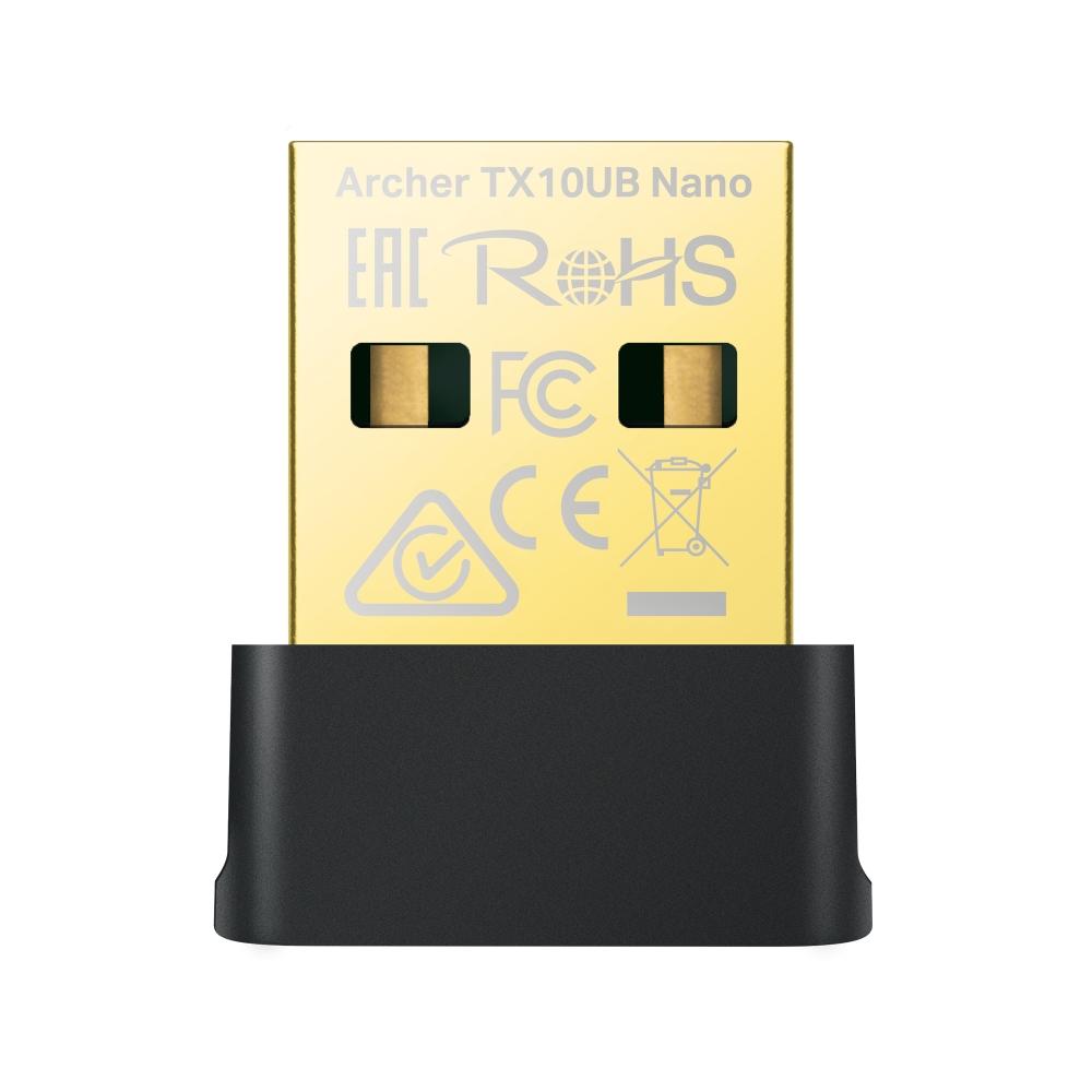 TP-Link Archer TX10UB Nano, AX900 Nano Wi-Fi 6 Bluetooth 5.3 USB Adapter