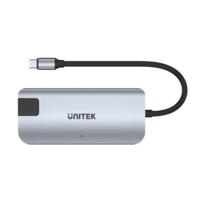 Unitek D1028A 5-In-1 USB3.1 10Gbps Multi-Port Hub (2-Port USB-A 10Gbps + HDMI 4K60Hz + RJ45 + PD 100W), Space Grey
