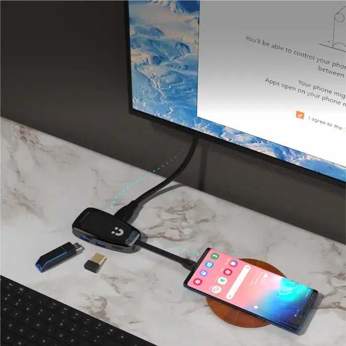 Unitek D1053A USB HUB, 4-in-1 USB-C 10Gbps Hub