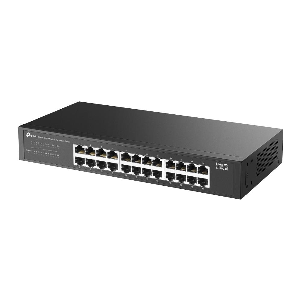 TP-Link LS1024G, 24-Port Gigabit Desktop/Rackmount Switch