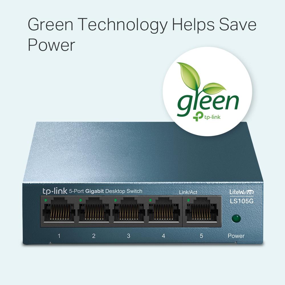 TP-Link LS105G, 5-Port Gigabit Switch