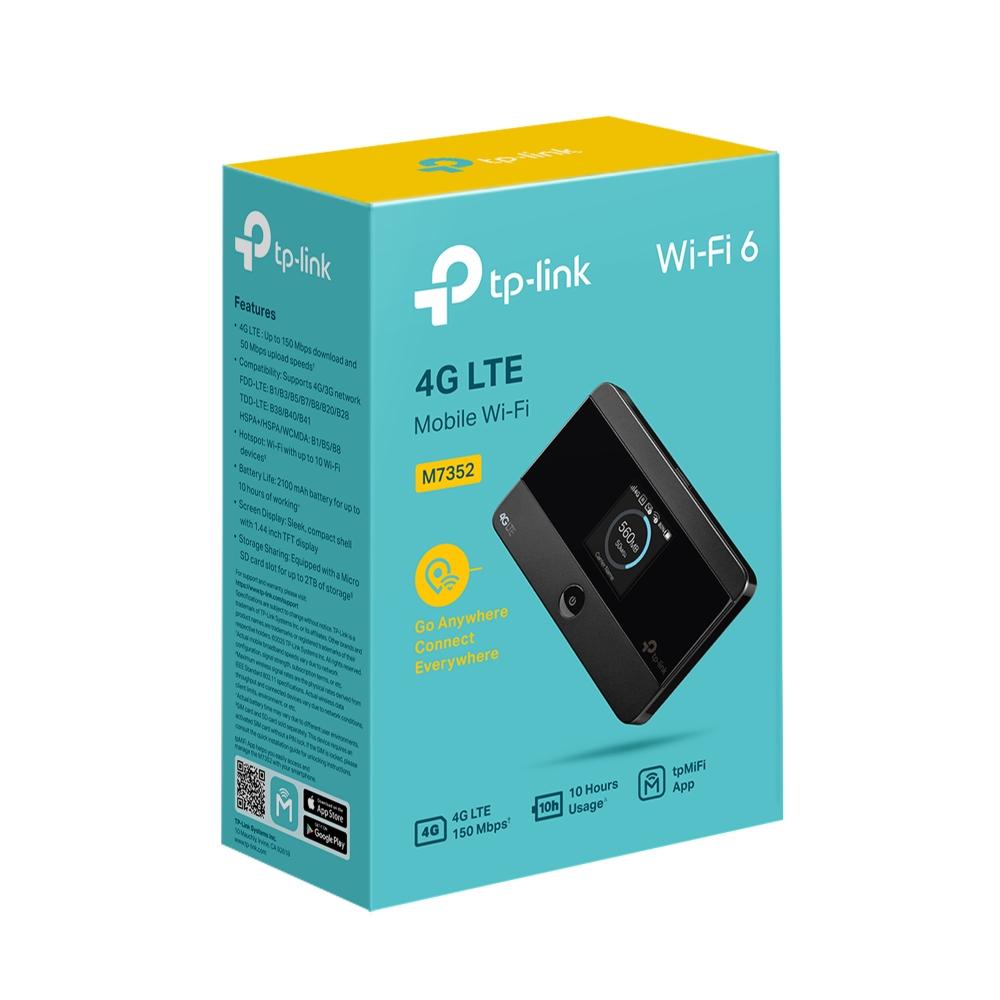 TP-Link M7352 Router, 4G LTE Mobile Wi-Fi