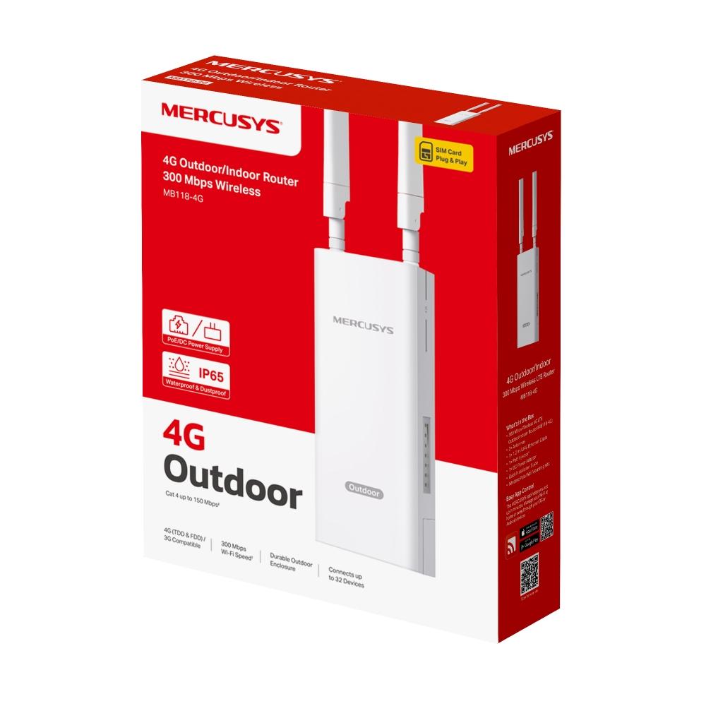 Mercusys MB118-4G, 4G Outdoor