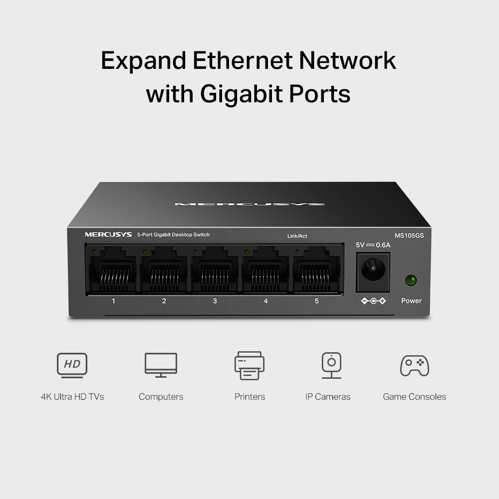 Mercusys MS105GS Switch