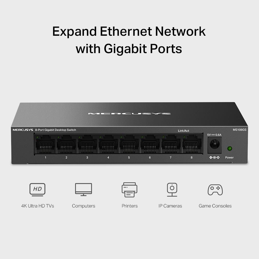 Mercusys MS108GS Switch