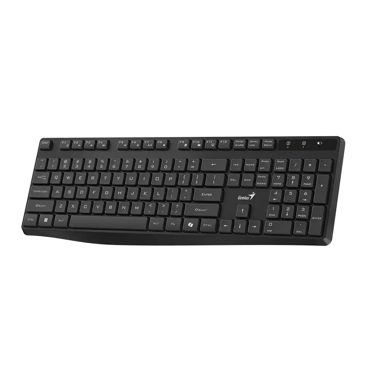 Genius KB-7200 Keyboard, AI Copilot Key, Black