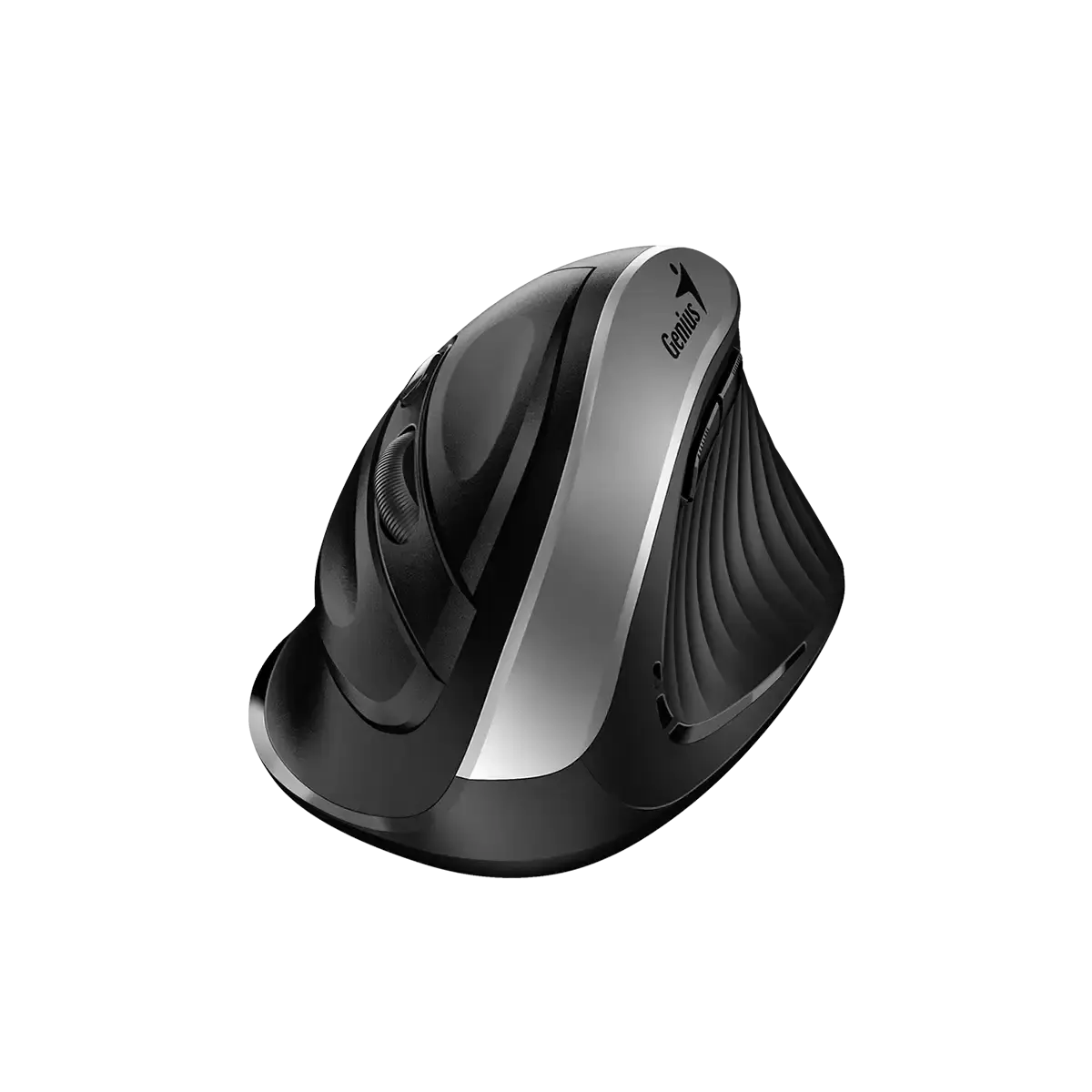 Genius Ergo 8250S Mouse, AI Copilot, Silver Gray