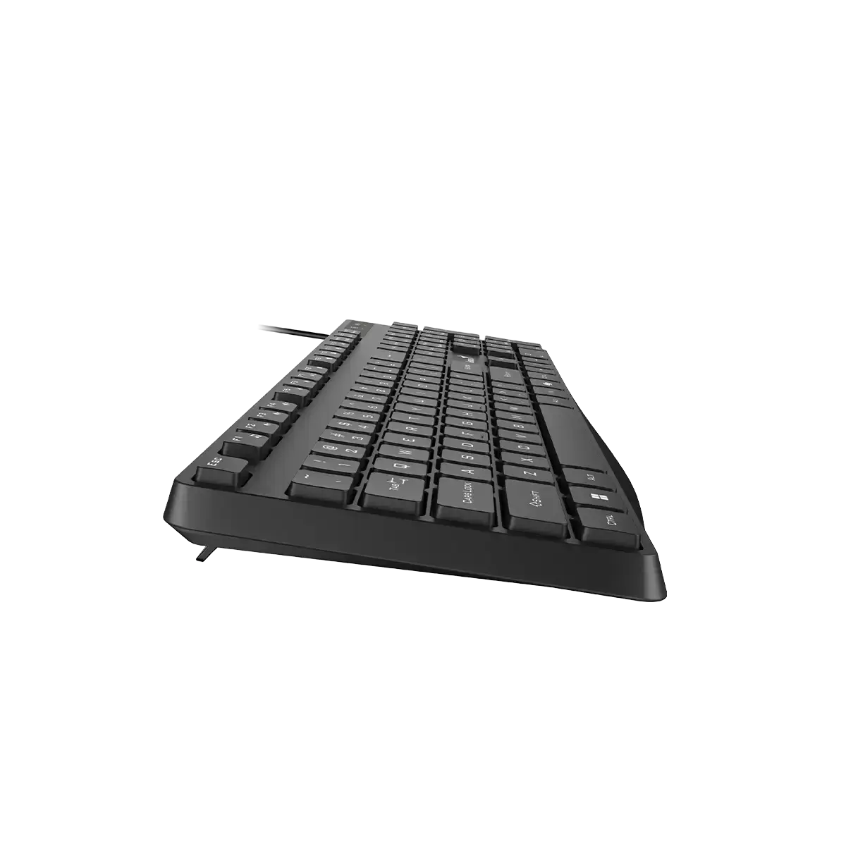 Genius KB-117S Keyboard, Silent, AI Copilot Key, Black