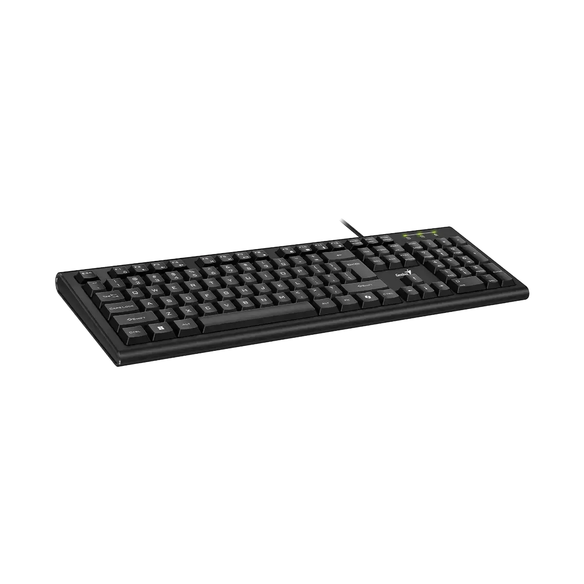 Genius KB-113 Keyboard, Copilot, Multimedia, Black