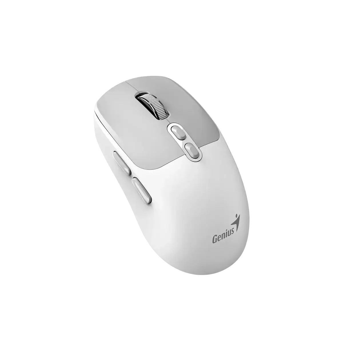Genius NX-8080S BT Mouse, AI Copilot, Grey White